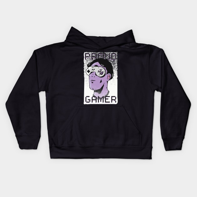 Proud Gamer Anime Design Manga Merch Kids Hoodie by Popculture Tee Collection